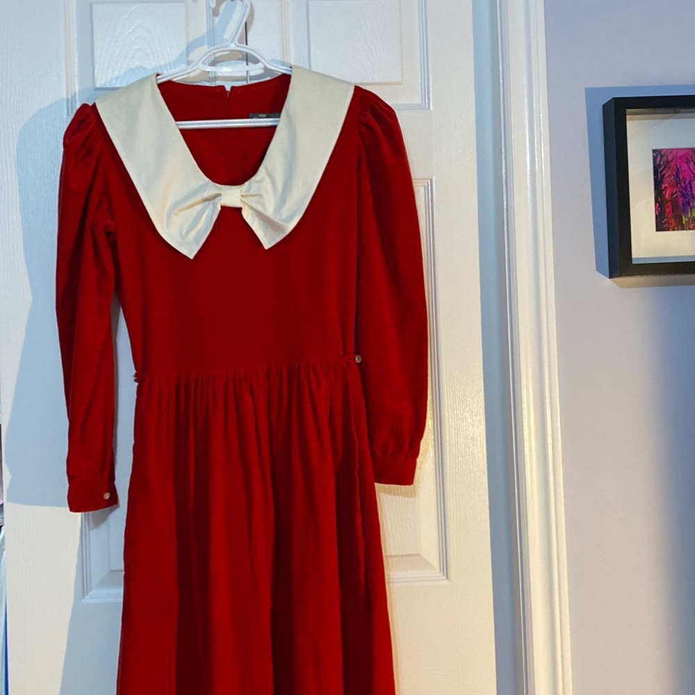 Cotton company velvet dress